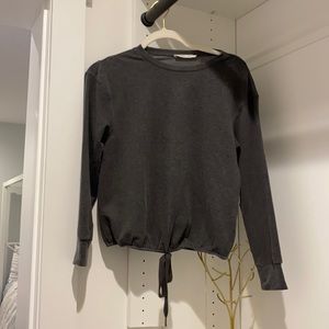 gray sweater super cute